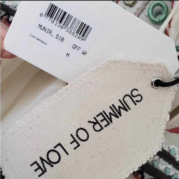 NWT sheer bohemian blouse - Picture 4 of 6